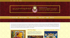Desktop Screenshot of jangchuplamrim.org